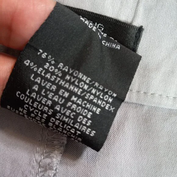 Simon Chang Women's Size 4 Straight Leg 5-Pocket Stretch Pants - Picture 3 of 14